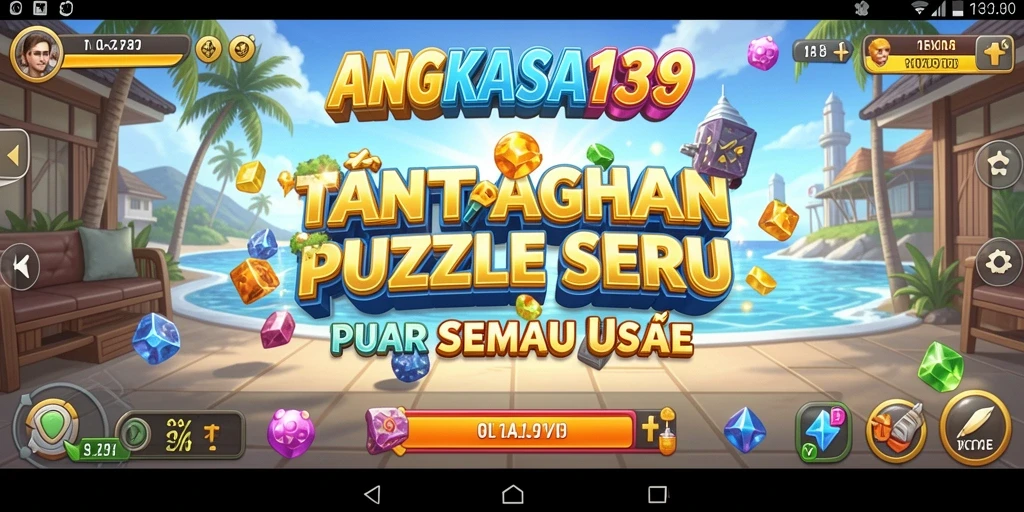 Gameplay menarik dan penuh tantangan Puzzle di ANGKASA138.