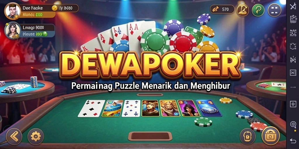 Gameplay seru dan menantang di DEWAPOKER.