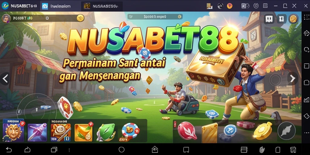 Tampilan menarik pada gameplay NUSABET88 yang seru.