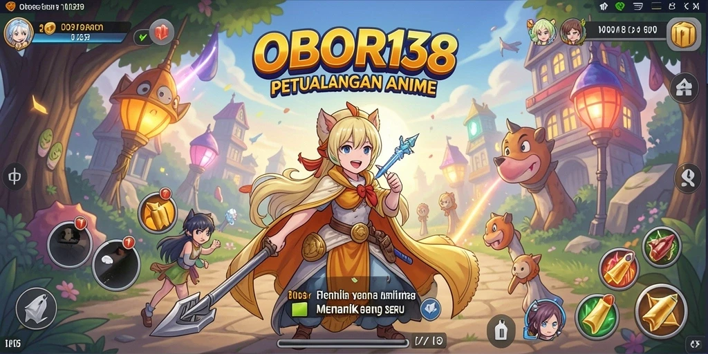 Tampilan gameplay OBOR138 yang menakjubkan dan penuh aksi.