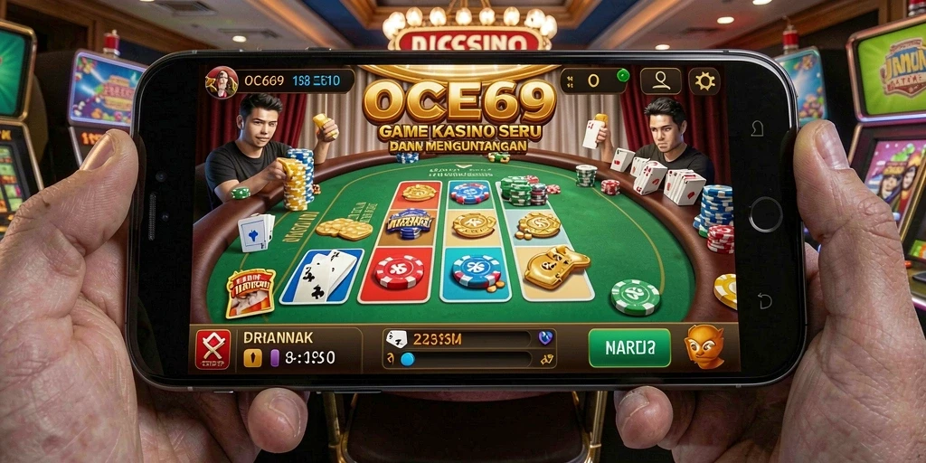 Tampilan gameplay OCE69 yang menarik dan menegangkan di Casino.