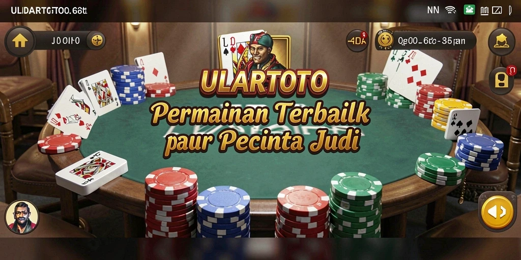 Tampilan gameplay ULARTOTO yang seru dan mendebarkan.